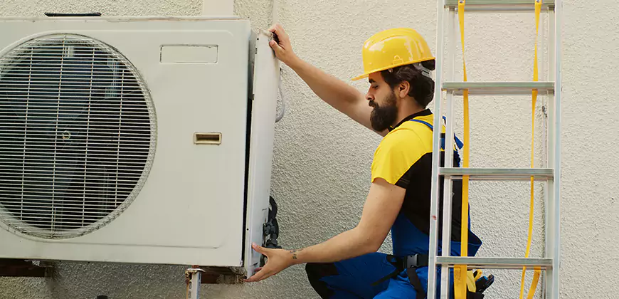 AC Grinding Noise in Indian Trail