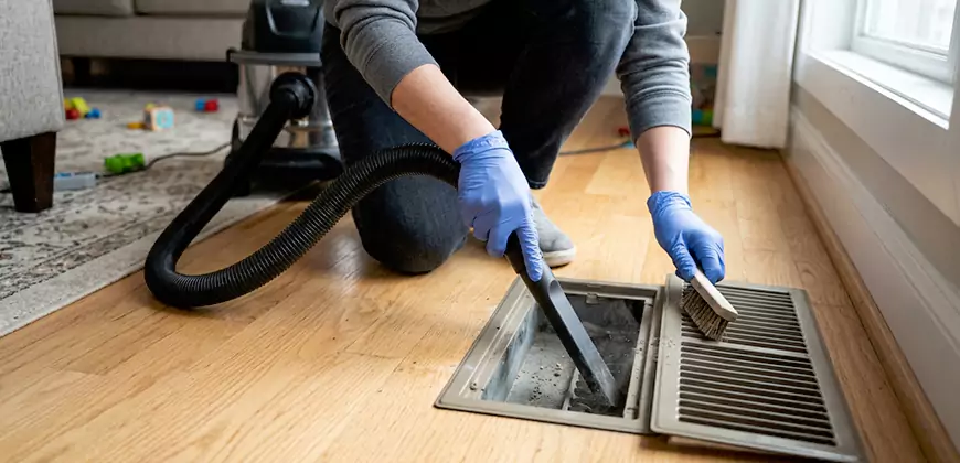 Heating Floor Vent Cleaning in Indian Trail